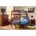 thumbnail image 3 of Leo & Lacey Twin Over Full Bunk Bed in Walnut, 3 of 4