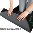 thumbnail image 3 of Math Equations Multicolor Formulas Black Pattern Hot Yoga Mat Towel Non Slip for Hot Yoga - Quick-Drying Yoga Mat Cover with 4 Corner Pockets with Travel Bag - Hot Yoga Towel Non Slip 70"x26", 3 of 6