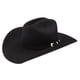 thumbnail image 1 of Sombrero vaquero Stetson Oak Ridge de fieltro de lana negro, talla 6 7/8, 1 of 7