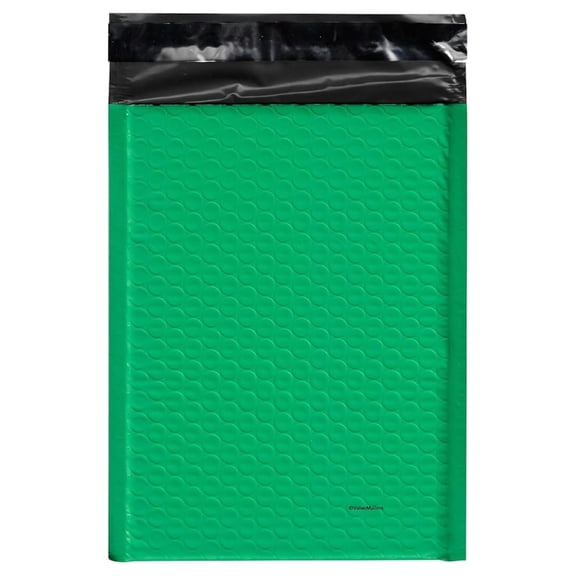 Bubble Mailers 6x10, 500 Pack - Self Seal Padded Envelopes GREEN - Water Resistant Shipping Mailers - Lightweight Poly Mailers for Business & Home