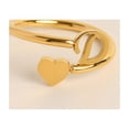 thumbnail image 1 of Xihbxyly Anillos de Inicial de Oro, Anillo Apilable con Letra Abierta, Joyería Ajustable con Alfabeto, Regalos Personalizados Únicos, Accesorio de Moda para Mujer, Perfecto para Mamá o Novia., 1 of 3