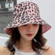 thumbnail image 2 of Women's Foldable Leopard Print Bucket Hat Summer Cotton Sun Hats, 2 of 4