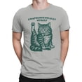 thumbnail image 2 of Unapologetically Myself Cat Art Men's T-shirt, 2 of 3