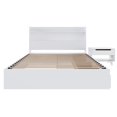 thumbnail image 2 of Nexera Harper 3-Piece Reversible Storage Bedroom Set, White, Double, 2 of 6