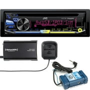 JVC KD-R775S CD with Steering Wheel Interface and Sirius XM Tuner