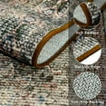 thumbnail image 6 of FULIE 4'x6'Rugs Vintage Floral Rug Retro Large Traditional Floor Carpet,Brown/H-15, 6 of 7