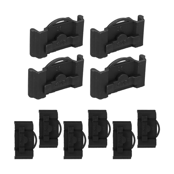 10Pcs Furniture Drawer Slide Replacement Parts Plastic Drawer Guide Stoppers for Easy Installation