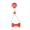Red, variant on Multifunctional Interactive Dog Toy Chewing Teething Bone Teething Toy Teeth Chewer Game Dental Care