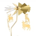 thumbnail image 4 of Candelabro romántico dorado, portavelas, decoración para bodas Ciervo, 4 of 9