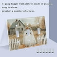 thumbnail image 3 of Yayeee Toggle Light Switch Wall Plate 2-Gang 4.56"x4.48" Decorative Outlet Cover, Cute Halloween Pumpkins, 3 of 7