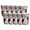 C, variant on Ybomd,10-Pack 7-Inch Blood Print Disposable Paper Dessert Plates, Spooky Halloween Party Tableware for Appetizers, Cakes, and Snack Service at Themed Celebrations