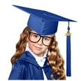 thumbnail image 2 of WUXIAN Child Shiny Kindergarten And Preschool Graduation Caps For And High School College For Adults With Tassel Cute Streetwear, 2 of 4