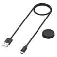 thumbnail image 1 of USB-C Smartwatch Charger Cable Dock for Amazfit Active 2 (A2437) – Portable Fast Charging Replacement with Probe Interface, 1000MA Output, Black, 1 of 8