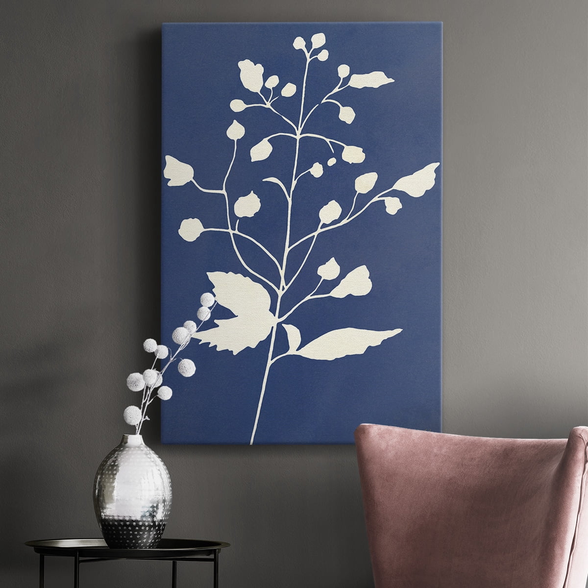 Night Sky Silhouette II Premium Gallery Wrapped Canvas - Ready to Hang