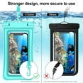 thumbnail image 7 of Casetego Floating Universal Waterproof Phone Pouch, IPX8 Cellphone Dry Bag Waterproof Case for iPhone 14 13 12 11 Pro Max SE XS Max XR 8 7 6s Plus S9 S20 S23 Note 20 Up to 7 inch-(Teal+Teal), 7 of 7