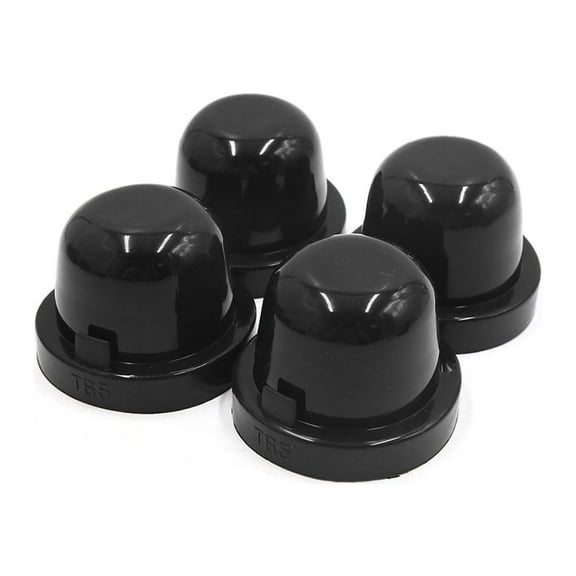 Unique Bargains 4Pcs 65mm Inner Dia Rubber Housing Seal Cap Dust Cover for Car  Headlight