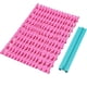 thumbnail image 2 of Plantillas de letras en relieve de plástico Matsuzay Herramientas de artesanía color Rosa, 2 of 6