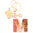 thumbnail image 1 of Letter Keychain,26 Letters A-Z Decorative Letter Keychain,Name Keychain for Women Girls Men Teenager Gift, 1 of 2
