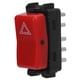 thumbnail image 1 of Interruptor Intermitente de Advertencia, Interruptor de Luz de Peligro Metal ABS Suave Red 1248200110 Para Accesorios de Automóviles Reemplazo de W201 1982-1993, 1 of 7