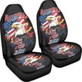 thumbnail image 3 of XYZCANDO 4th Of July Front Car Seat Covers featuring Patriotic Bald Eagle Design - Perfect For Patriotic Auto Interior Decor, 3 of 10