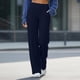 thumbnail image 1 of Pincandy Women's Solid Color Straight Leg Yoga Pants - with Pockets, Casual Fit for Yoga & Daily Wear, 1 of 7