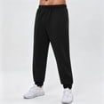 thumbnail image 3 of DENTOYOU 4-Pack Mens Sweatpants with Pockets Gym Joggers - Athletic Pants for Workout Casual black/Navy/Army Green/Heather Grey XXL, 3 of 7