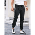 thumbnail image 2 of Jogger Pants Hombre De Felpa Gym Pans Pantalones Cargo Bolsa, 2 of 4