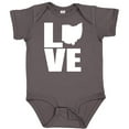 thumbnail image 3 of Inktastic Ohio Love Boys or Girls Baby Bodysuit, 3 of 5