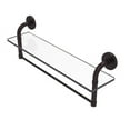 thumbnail image 5 of Remi Collection 22 Inch Glass Vanity Shelf with Integrated Towel Bar, 5 of 7