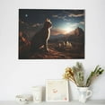 thumbnail image 6 of Balery Pyramid Desert Cat Pattern Canvas Decorative Picture – 30x40in Premium Wall Art, Modern Canvas Print for Home Decor（Horizontal）, 6 of 6