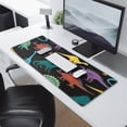 thumbnail image 2 of Long Mouse Pads for Desk,Colorful Dinosaurs Galaxy Pattern Desk Mats on Top Of Desks, Desk Mouse Pad Extra Large with 3mm Non-Slip Base and Stitched Edge for Gaming,Office,Work,Home 31.5"x11.8", 2 of 6