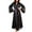 Black, variant on Woman Nightgown Clearance Women Long Silk Kimono Dressing Gown Bath Robe Babydoll Lingerie Nightdress