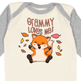 thumbnail image 4 of Inktastic Grammy Loves Me- cute baby fox Boys or Girls Long Sleeve Baby Bodysuit, 4 of 5