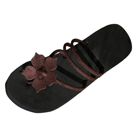

Eudgs Bohemia Styles High Heeled Platform Flower Custom Women Flip Flops Slippers Beaded Sandals Women Womens Casual Sandals Wedges for Women Sandals Heels Rhinestone Sandals for Women Size 9 Size 11