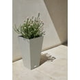 thumbnail image 2 of Veradek Pure Series Midland 24" Plastic Planter - Gray, 2 of 4