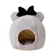 thumbnail image 1 of Linda cama para gatos para gatos de interior, acogedora casa para s, cueva para s, tienda para perros, perrera semi Gris Yuyangstore cama de gato de peluche, 1 of 8
