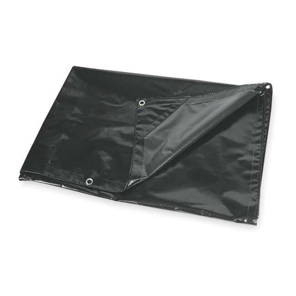 Standard Duty Tarp, 19 ft x 19 ft 6 in, 5.1 Mil, Blue, Polyethylene