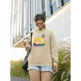 thumbnail image 2 of Japanese Bon Incense Burner Sweatshirt Women -Image by Shutterstock, Female Large, 2 of 4