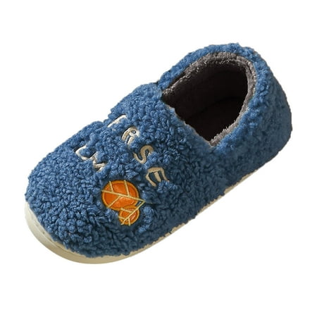 

knqrhpse mens slippers Men Slippers Autumn And Winter Fashion And Comfortable Home Indoor Warm Soft Bottom Solid Color slippers for men slippers