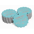 thumbnail image 2 of Inkdotpot Rose Gold Foil Paper Hang Tags Thank You From The New Wedding Favor Tags 100 Piece, 2 of 6