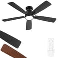 thumbnail image 1 of Ventilador de Techo Fanbulous 117 cm con Control Remoto, LED 20W, 6 Velocidades, Negro, 1 of 9