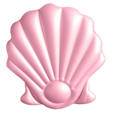 Summer Shell-Shaped Inflatable Swimming Pool Floating Raft PVC Water ...