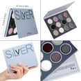 thumbnail image 6 of Smokey Grey Nude Eyeshadow Palette Highly Pigmented Makeup Pallet, Professional Neutral Matte Shimmer Eyes Shadows 12 Shades, Small Black Silver Gray Goth Natural Eye Makeup Pallette, 6 of 7