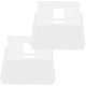thumbnail image 5 of unbranded 2Ud Soporte De Pared Transparente Para Monitor Y Cámara Con Estante Adhesivo Sin Taladro Para Uso En Casa, 5 of 8