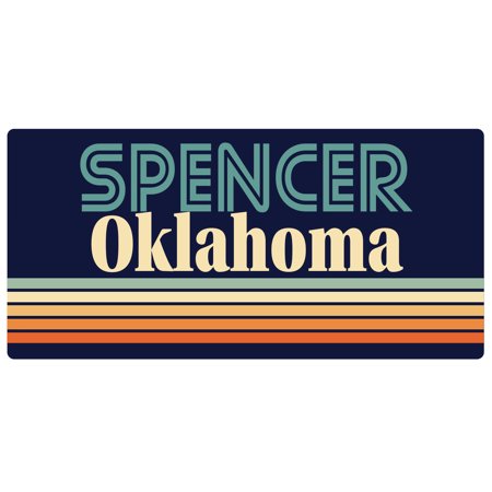 

Spencer Oklahoma 5 x 2.5-Inch Fridge Magnet Retro Design