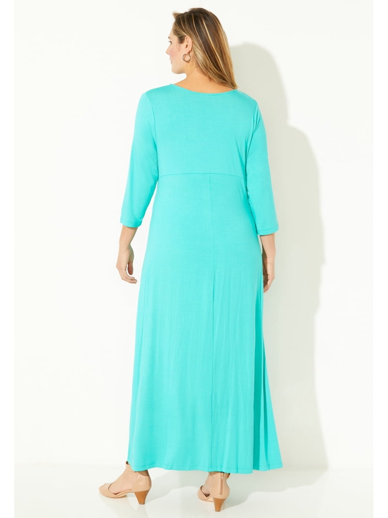 Catherines Women's Plus Size Anywear Medallion Maxi Dress - Walmart.com Catherines Women's Plus Size Anywear Medallion Maxi Dress - Walmart.com