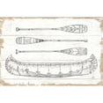 thumbnail image 3 of Brissonnet, Daphne 18x13 Black Modern Framed Museum Art Print Titled - Lake Sketches I, 3 of 5