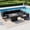 Black, variant on RADIATA Patio Aluminum Furniture Set with Fire Pit Table and Oversized 29" Seats, 7 Pieces Outdoor Sectional Conversation Sofa Set for Backyard, Poolside, 500 lb/Seat, White & Light Gray