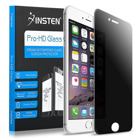 Insten Privacy Filter Anti-Spy Tempered Glass Screen Protector For Apple iPhone 8 iPhone 7 4.7