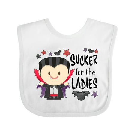 

Inktastic Sucker for the Ladies- cute vampire Gift Baby Boy or Baby Girl Bib